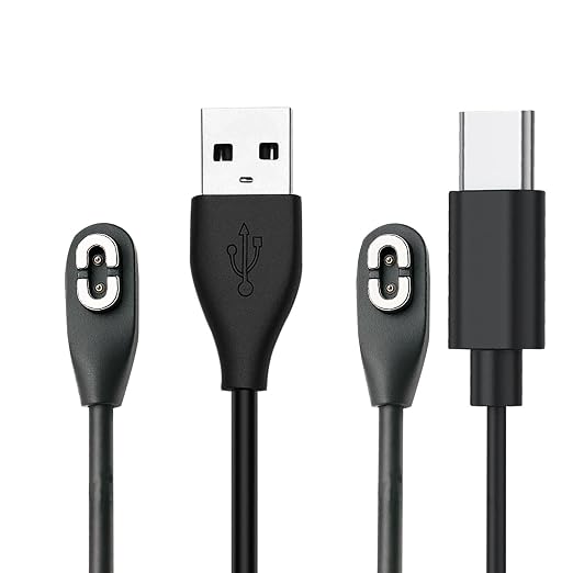 2 Pack Magnetic Charging Cable Compatible with Shokz OpenRun Aeropex OpenComm Headphones