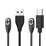 2 Pack Magnetic Charging Cable Compatible with Shokz OpenRun Aeropex OpenComm Headphones