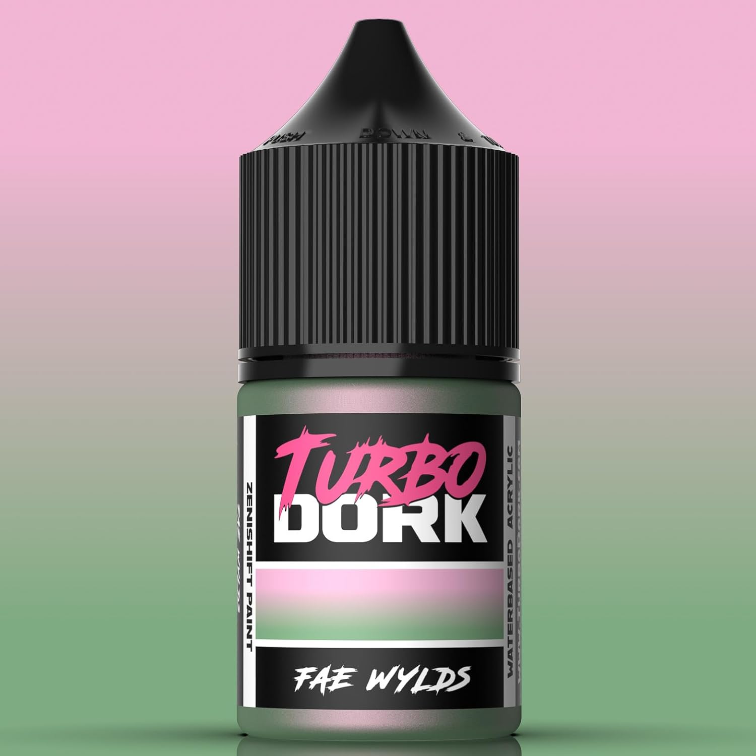 Fae Wylds Zenishift Acrylic Paint 22Ml Bottle - Water-Based Non-Toxic Metallic Color Shifting Paint