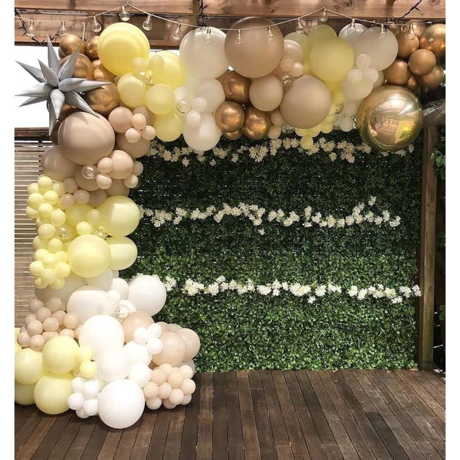 Gold Chrome Metallic Balloons 5 Inch Helium Balloons Thick Latex Gold