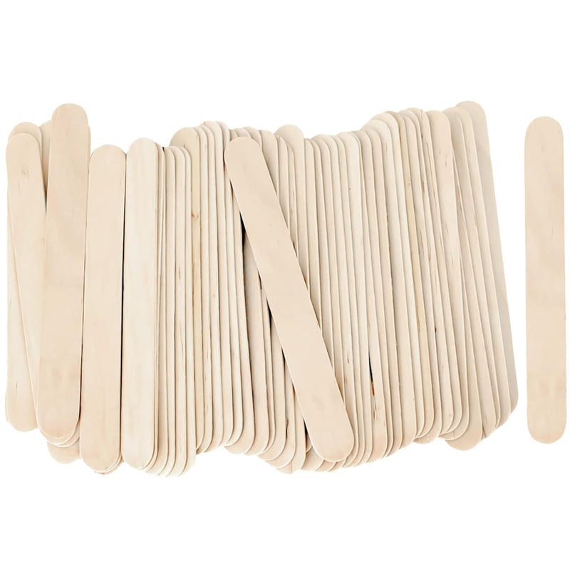 8'' 70Pcs Jumbo Wooden Craft Sticks Wooden Popsicle Craft Sticks Stick Treat S