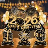 10 Pc Huge 2026 New Year Table Centerpieces for Party Decorations