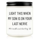 Daughter In Law Gifts, Funny Daughter In Law Birthday Gifts, Mothers Day Christmas Gift For Future Daughter-In-Law From Mother-In-Law, Unique Candle Gift For Son’S Girlfriend