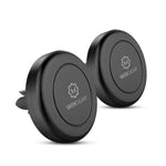 2-Pack Magnetic Phone Holder for Car, Universal Air Vent Mount with 4 Plates