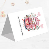 Cute Jackpot Valentines Day Card For Him Her, Romantic Valentine'S Day & Wedding Anniversary Card Gift For Husband Wife Boyfriend Girlfriend Partner, Lovely I Love You Gift For Couple Spouse