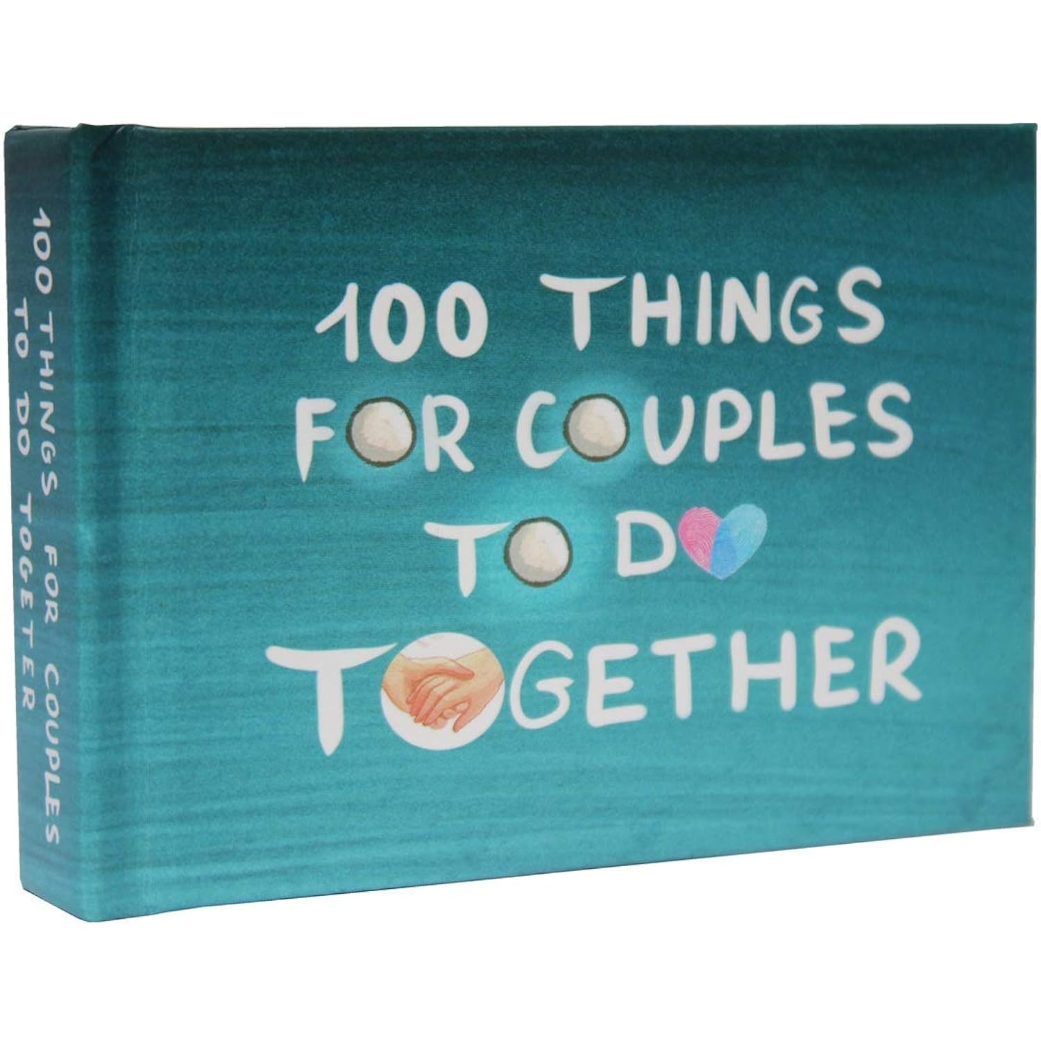100 Things For Couples To Do Together -Valentines Day Gifts For Her Him Boyfriend Girlfriend Wife Husband Newlyweds, Funny Bridal Shower Registry Wedding Gifts For Women Men