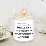30Th Birthday Candle Gifts For Women Men, Happy 30Th Birthday Decorations Gift For Her Him, Funny 30 Years Old Gifts Ideas- Lavender Candles