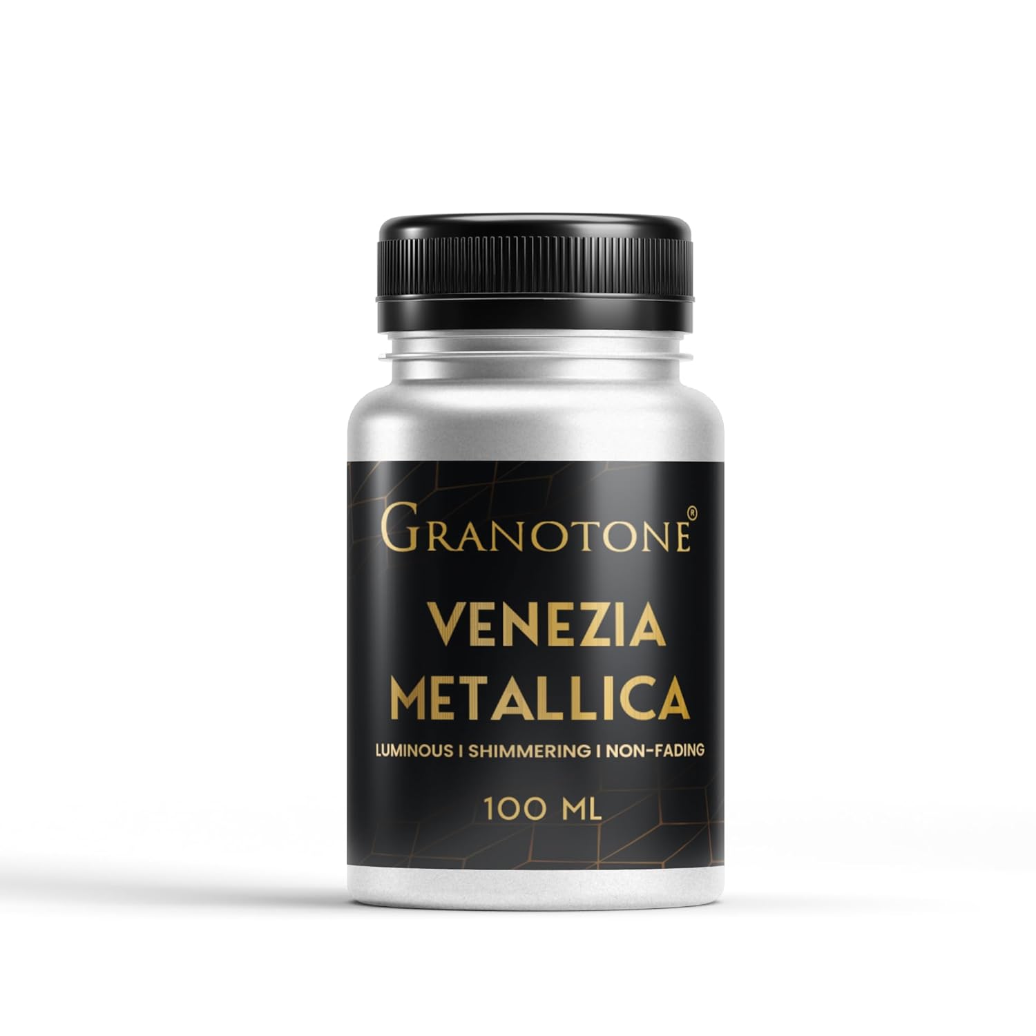 Acrylic Venezia Metallic Colour, Non-Fading & Shimmering Metallic Acrylic Paint With Rich Pigments | Non-Toxic Metallic Colours Ideal For Kids, Artist & Beginners | Pack Of 2 (100 Ml Gold +