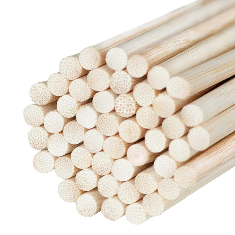 Natural Bamboo Dowel Craft Sticks For Photo Booth Props – Bamboo Rods Sticks F