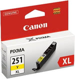 Canon CLI-251XL Yellow Ink for iP7220, MG5520, MX922, iP8720, MG7120