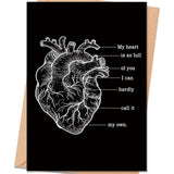Gothic Anniversary Card Gift For Husband Wife, Romantic Birthday & Valentine’S Day Card For Men Women