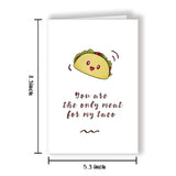 Naughty Anniversary Card For Husband Boyfriend, Sexy Funny Valentine’S Day Card For Him, The Only Meat