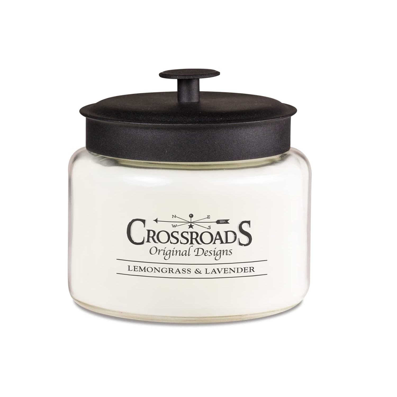 Lemongrass And Lavender Jar Candle, 48-Ounce, Paraffin Wax