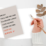 Romantic Birthday Card & Gifts For Husband Boyfriend Him Or Wife Girlfriend Her, Happy Anniversary Card & Gifts, Valentine Day, I Love You Always