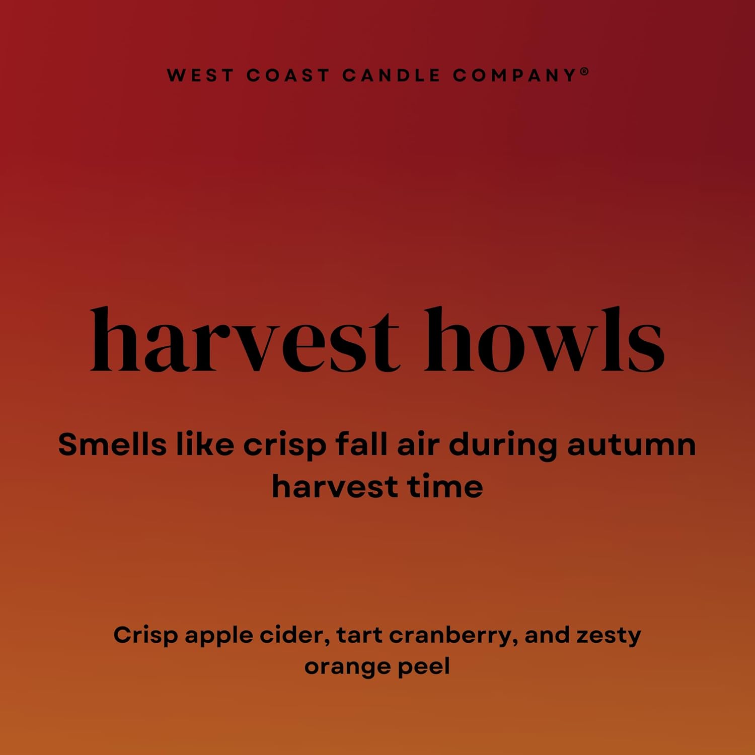 Harvest Howls | Mini Pet Friendly Candle | Pet Safe | All Natural Clean Burning Soy | Non-Toxic | Dog & Cat Safe | Pet Odor Eliminator | Air Freshening Scented Candle | 4 Oz