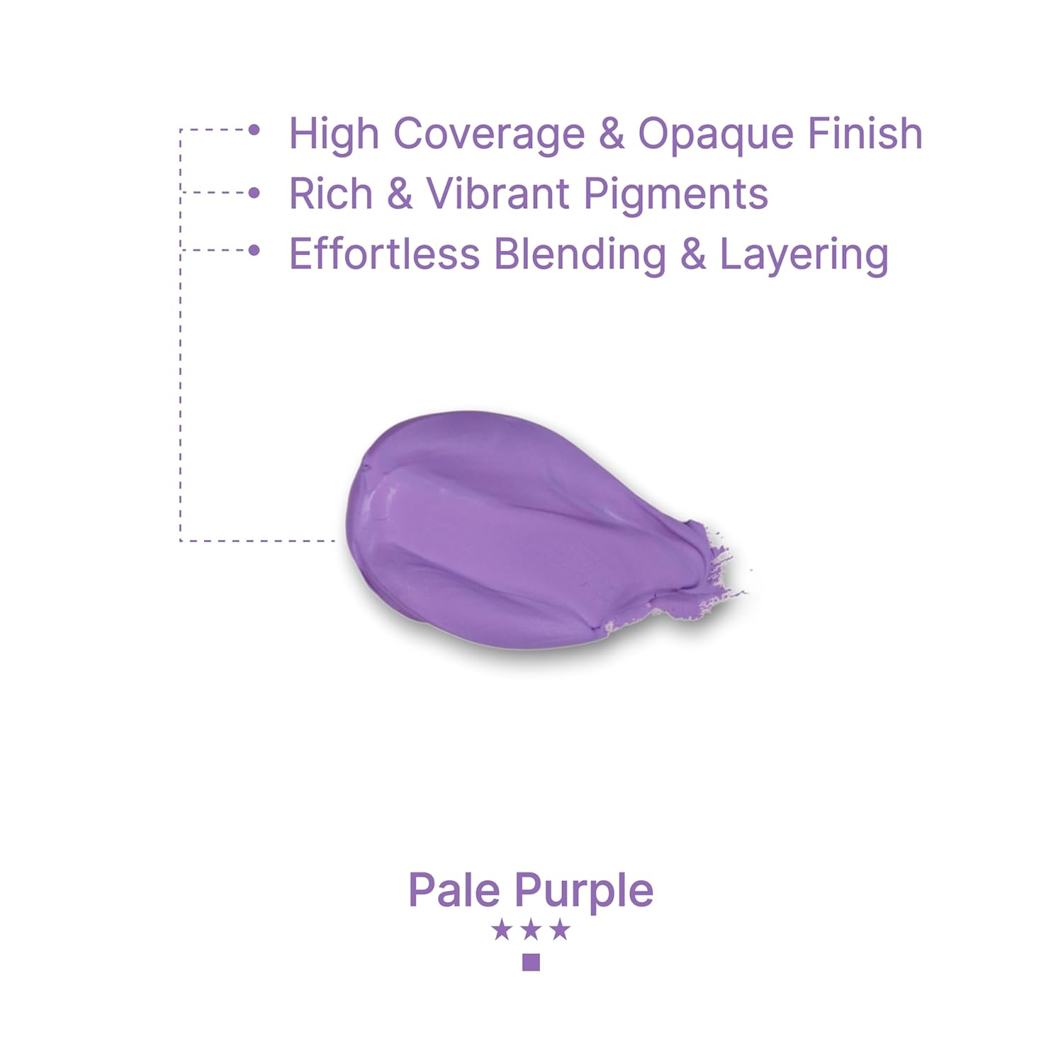 Gouache Pale Purple Refills (50Ml/1.7Oz)|Intense Pigments, Easy Color Refill (2 Pcs.)
