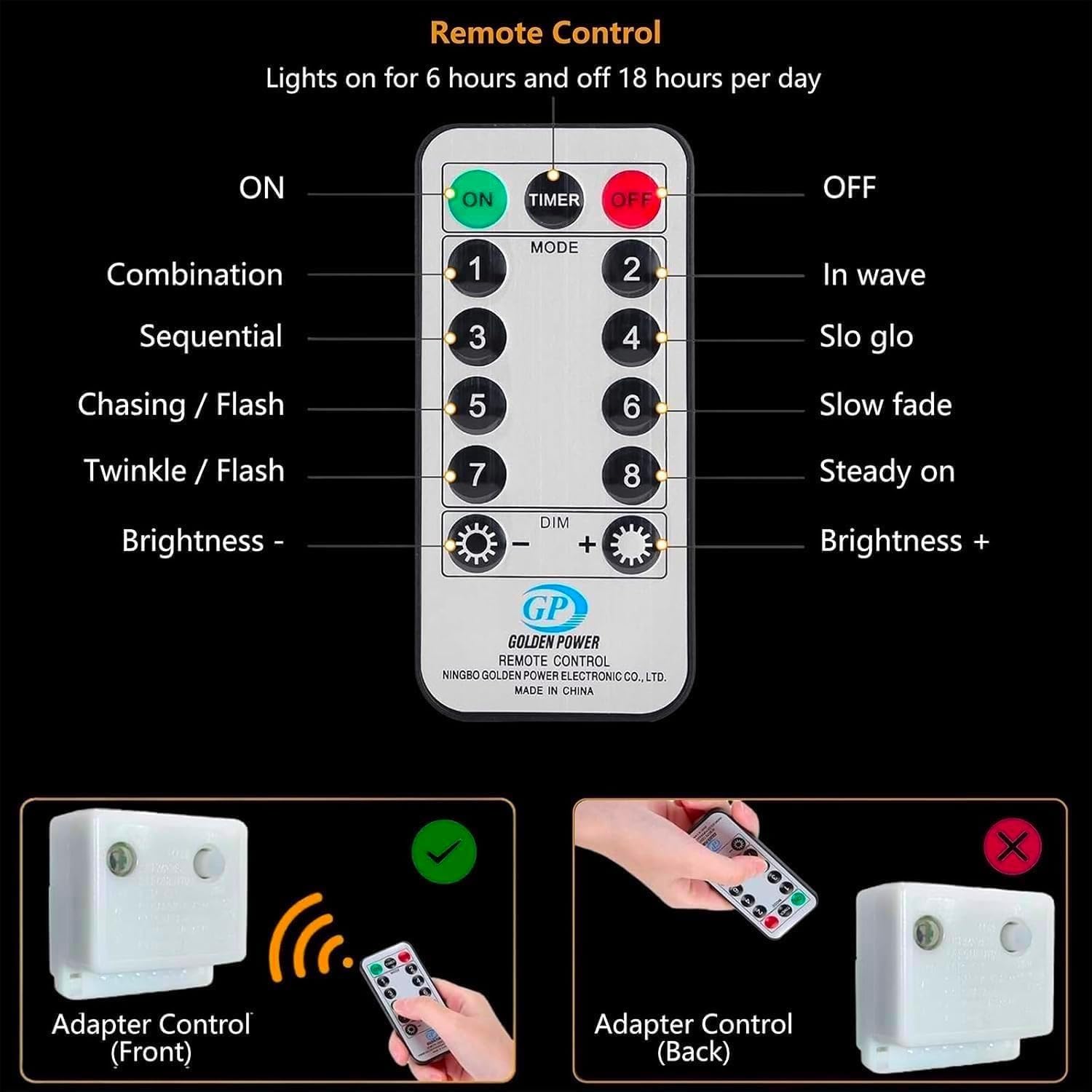 300 Led Multicolor Christmas Lights, 120Ft Twinkle Chrstmas Tree Lights With Remote, 8 Modes Multicolor Outdoor Waterprf