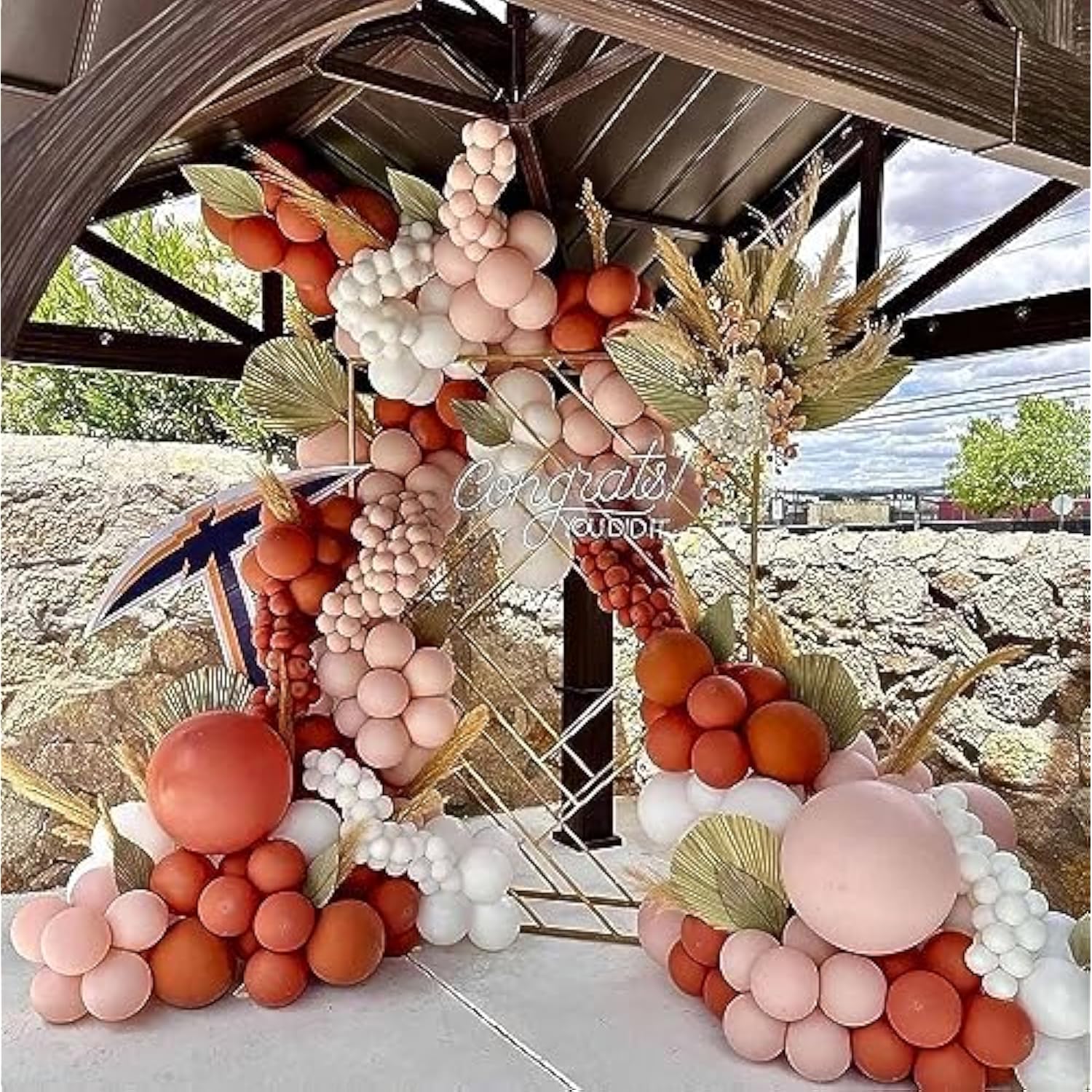 100 Pack 5 Inch Matte Beige Latex Balloons Helium Balloons For Birthda