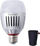 Aputure Accent B7C Smart LED Color Changing Light Bulb E26 Rechargeable Battery