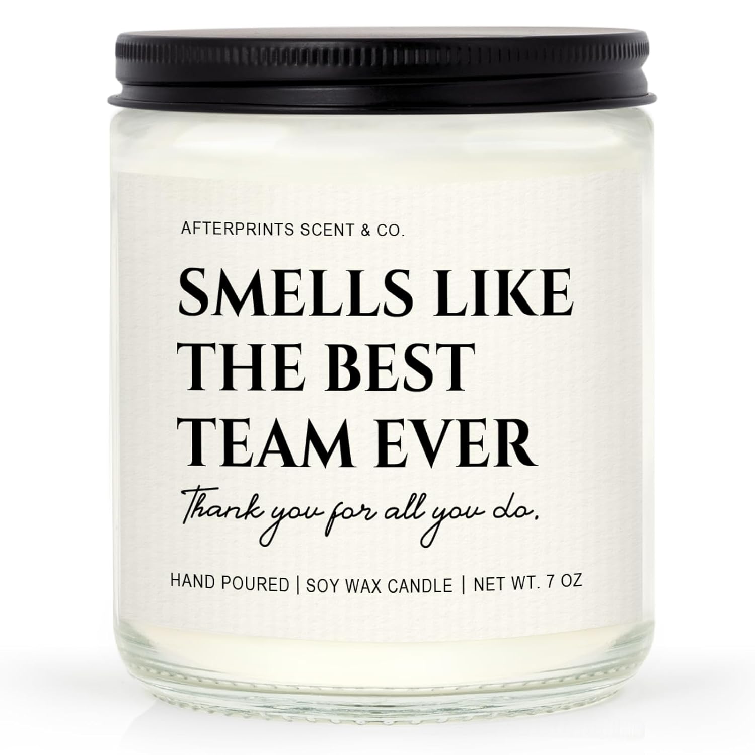 Boss Gifts For Women Men, Best Team Ever Candle, Employee Appreciation Gifts, Team Appreciation, Christmas Farewell Gift For Coworker, Boss Lady, Staff, 7Oz Lavender Scented Candles