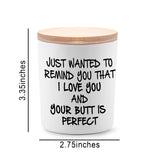 Gifts For Her Funny Romantic Unique I Love You Valentines Day Anniversary Christmas Birthday Gifts For Women Girlfriend Wife Lavender Scented Soy Candles