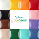 Duncan Oskit-1 Acrylic Paint Set, 12 Popular Colors In 2 Ounce Bottles With Free How To Paint Ceramics Book