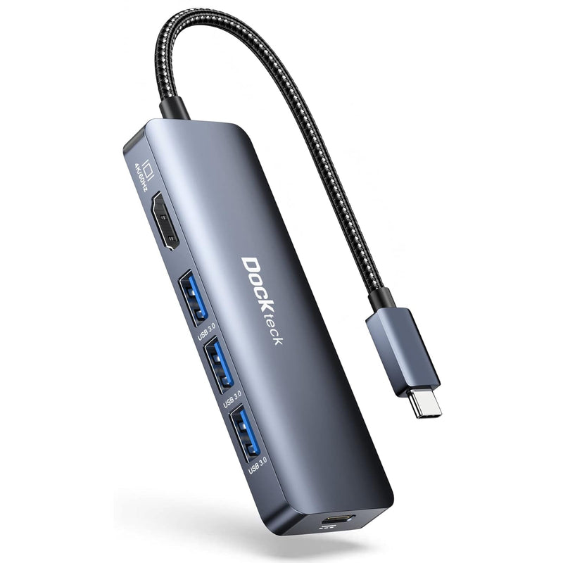 Usb C Hub Hdmi 4K 60Hz, 5 In 1 Usb-C Hub Multiport Adapter, Macbook Hub Adapte
