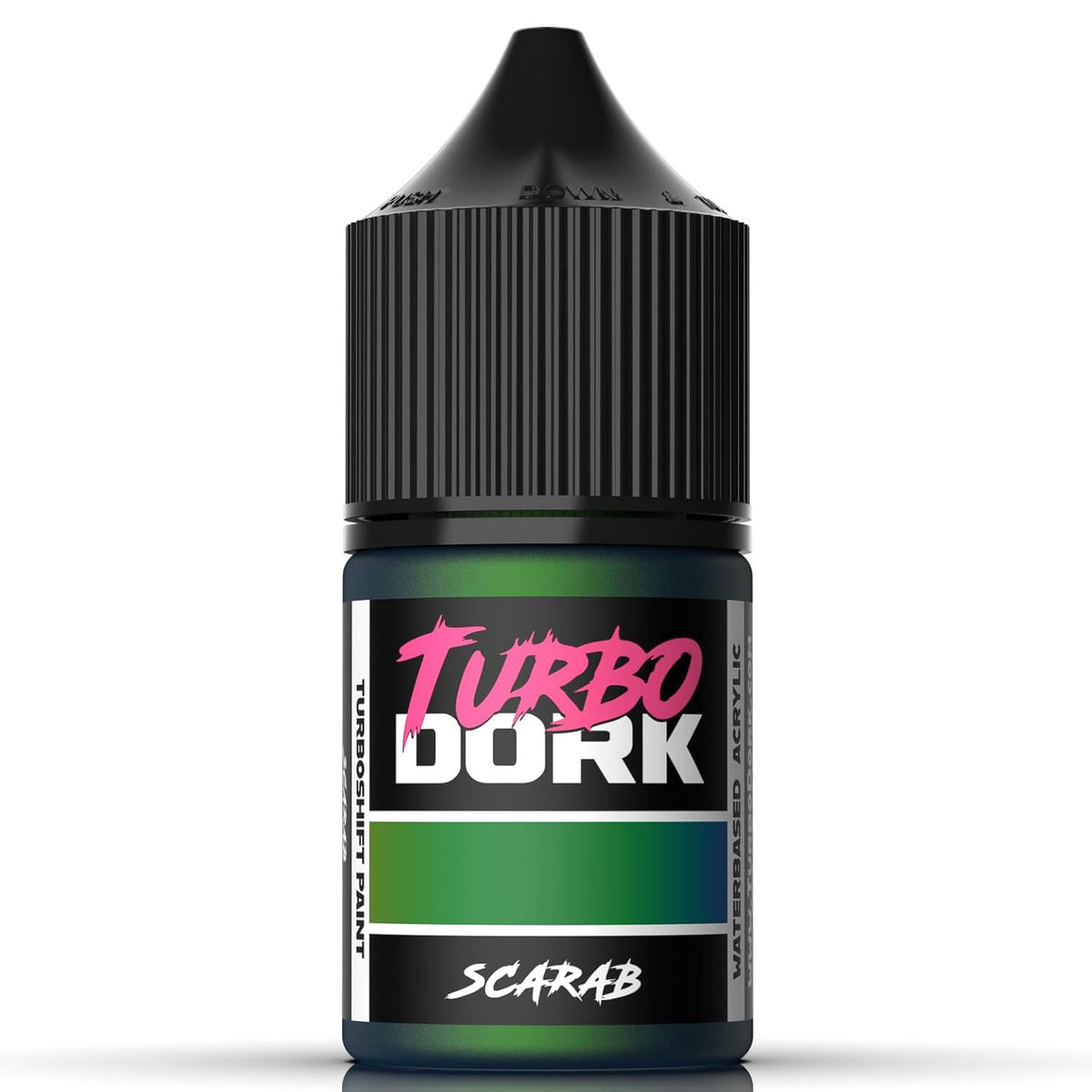 Scarab Turboshift Acrylic Paint 22Ml Bottle - Water-Based Non-Toxic Metallic Color Shifting Paint