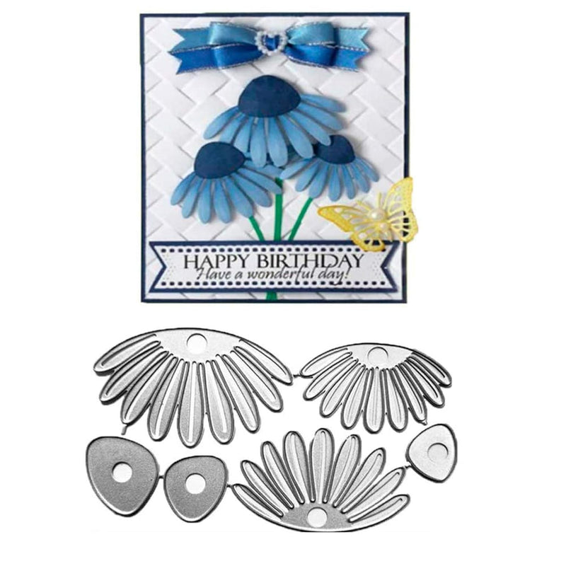 Daisy Flower Metal Cutting Dies Alinacrafts Scrapbooking Card Making Die Cuts