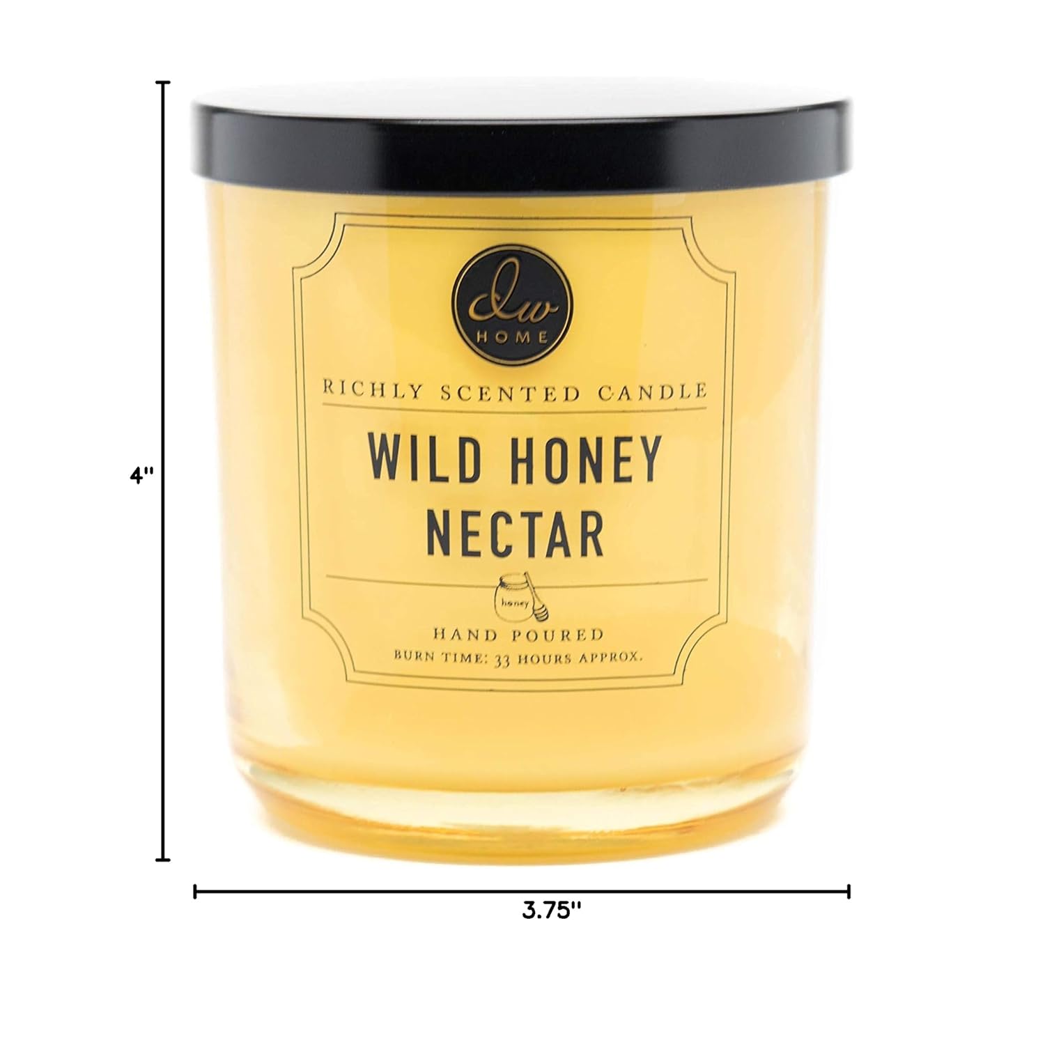 , Medium Single Wick Candle, Wild Honey Nectar