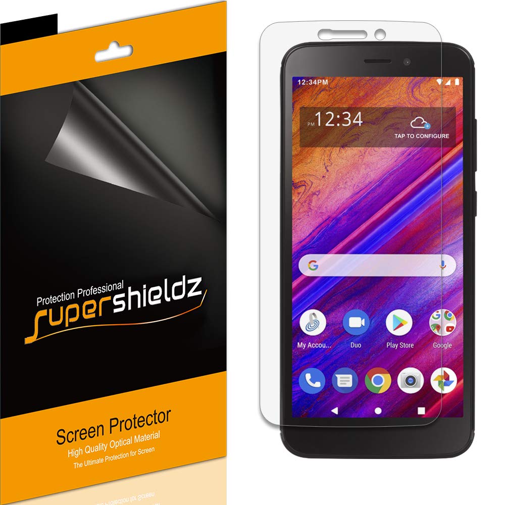 (6 Pack) Designed for Blu View 1 Screen Protector, High Definition Clear Shield (PET)