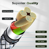 Apple MFI Certified 3-Pack 3Ft Lightning Cable Fast Charging for iPhone iPad