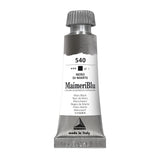 MaimeriBlu 12ml Single-Pigment Watercolor Paint - Mars Black PBk11 Professional Watercolor Paint - Lightfast and Transparent Watercolor Paint Tube for Artists