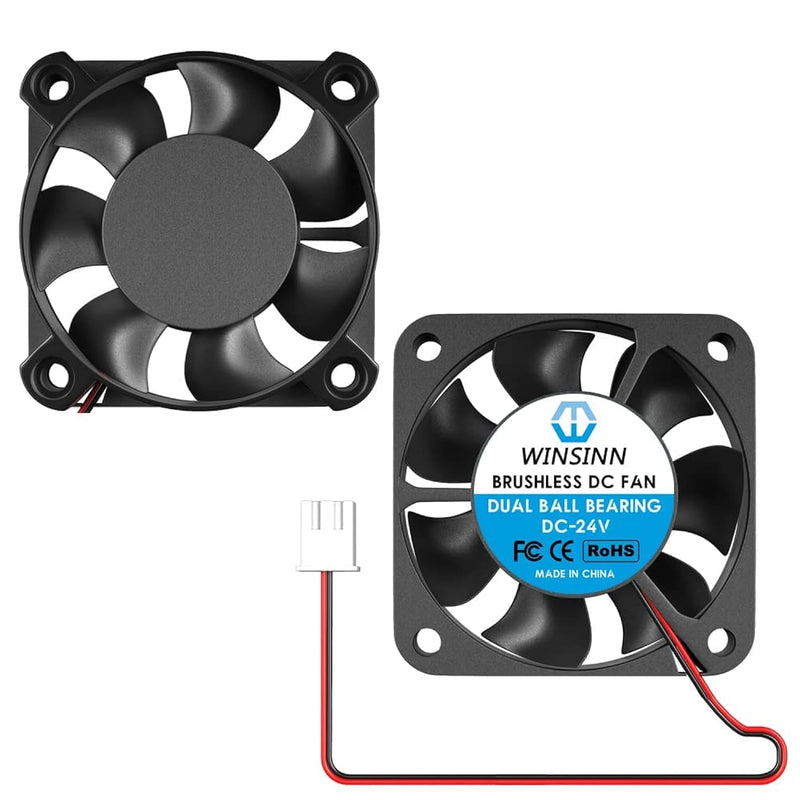 40Mm Fan 24V, Ender 3 Fan Upgrade 24 Volt Fans 4010 Dual Ball Bearing, Works W