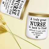 Nurse Gifts For Women Nurse Practitioner Gifts 7 Oz Lavender Scented Candles School Student Nurse Graduation Gift Funny Retirement Bulk Presents Eco-Friendly Long Lasting Natural Soy Max Candle