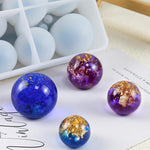 20-Cavity Sphere Molds For Resin, Round Ball Resin Mold, Silicone Orbs Mold For Jewellery Making