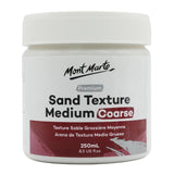 Sand Texture Medium Coarse Premium 250Ml (8.5 Us Fl.Oz), Sand Texture Paint Medium For Acrylics, Create Special Effects In Acrylic And Oil Paintings