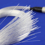 Pmma 50Pcs 0.03In 6.5Ft Plastic Fiber Optic Lights Cable Strands 0.75Mm 2Meter End Glow Fiber Strands Roll For Star Sky Ceiling All Kind Led Light Engine Driver Ceiling Decoration