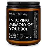 40 Year Old Birthday Gifts - Funny & Unique Presents For Men & Women Born In 1985, 40Th Birthday Gift Ideas, Lavender Scented Candle, 7Oz