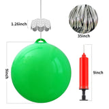 9 Pcs Outdoor Christmas Decorations, Large Inflatable Christmas Balls For Yards, Lawns, Porches, Gardens, Front Doors Or