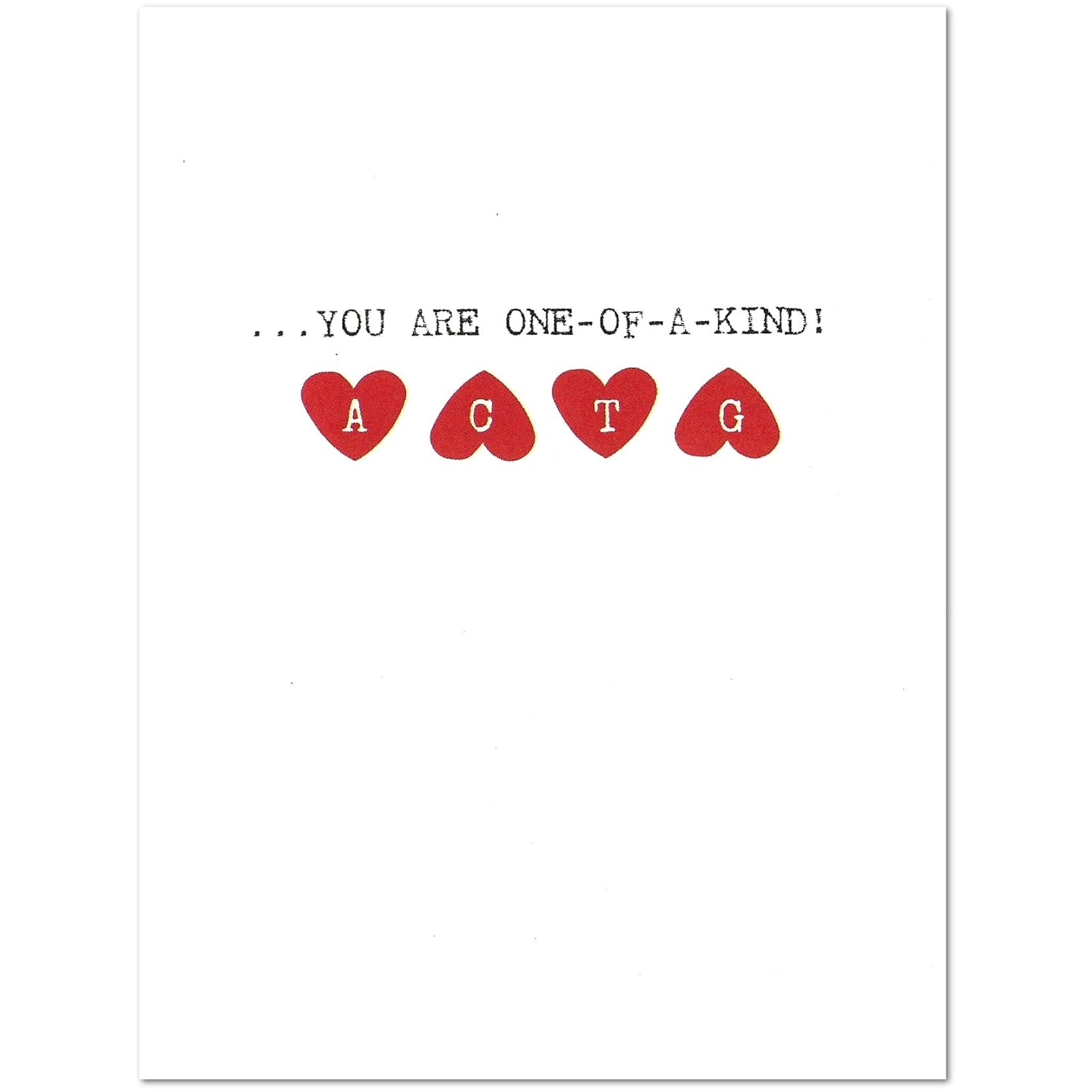 Pcr Of Love Valentine'S Day/Anniversary/Love Card (4.25" X 5.5") By