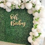 Wood Baby Sign Baby Shower Banner For 1St Birthday Backdrop, Party Sign Wooden Cutout Nursery Decor,Party Banner Event Decorations For Gender Reveal Backdrop Announcements