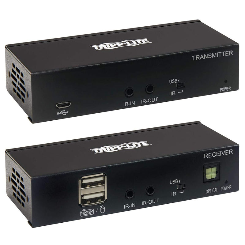 Tripp Lite HDMI Over Cat6 Extender Kit w KVM Support 4K60Hz USB/IR PoC TAA (B1