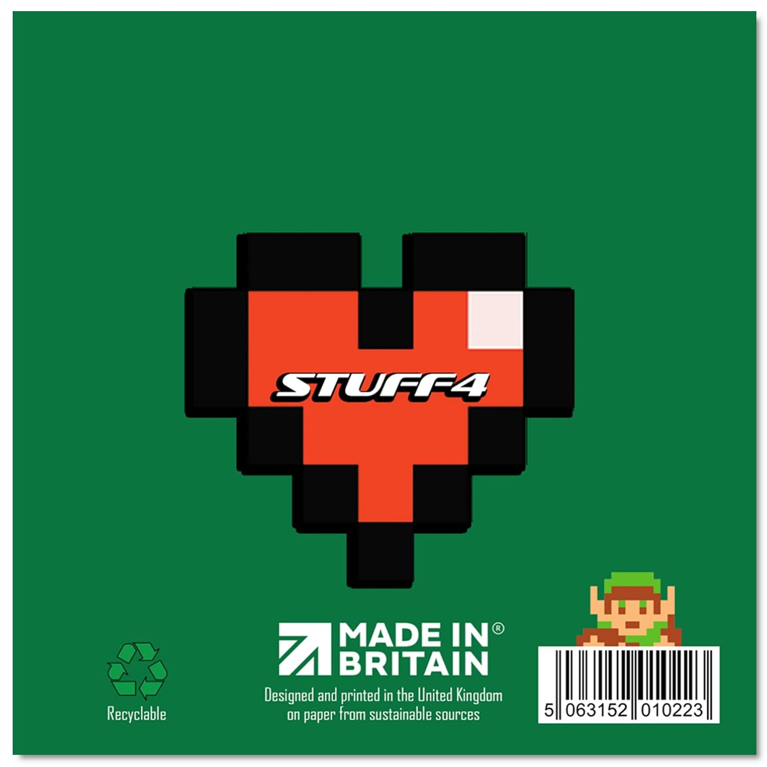 Funny Gamer Valentine'S Day Card - Retro Gaming Anniversary Card For Boyfriend, Girlfriend, Husband, Wife - 8 Bit Love Design - Happy Anniversary Moment For Men, Women, Her, Him, 5.7 X 5.7 Inches