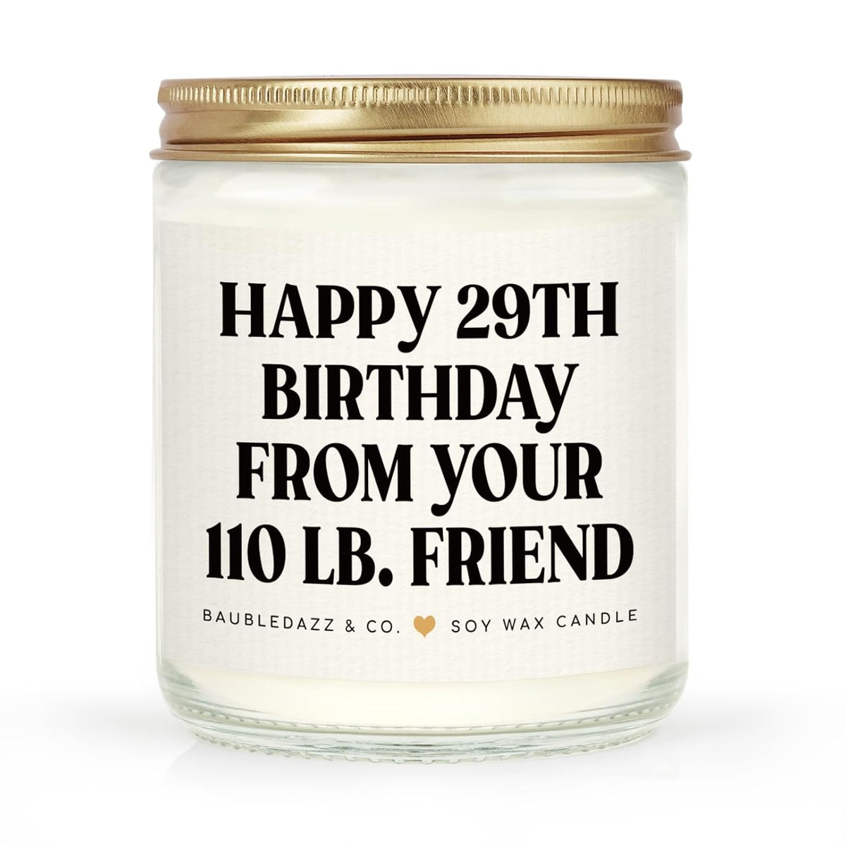 Funny Best Friend Birthday Gifts For Women- Handmade Lavender Soy Wax Candle- Happy 30Th, 40Th, 50Th, 60Th,70Th Birthday Gifts For Women, Friend, Her, Bestie (7Oz)