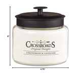 Lemongrass And Lavender Jar Candle, 48-Ounce, Paraffin Wax