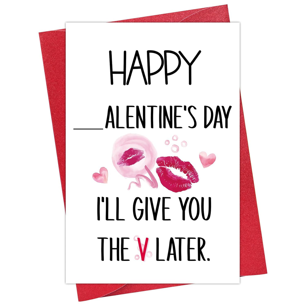 Happy Valentine'S Day Cards For Him, Naughty Valentines Gifts For Husband From Wife Funny Valentines Day Card With Envelope For Him Husband Boyfriend Fiancé