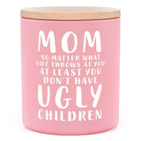 Funny Gifts For Mom From Daughter Son, Mom Mother Day Birthday Christmas Gifts - Handmade Lavender Scent Natural Soy Wax Candle (10Oz)
