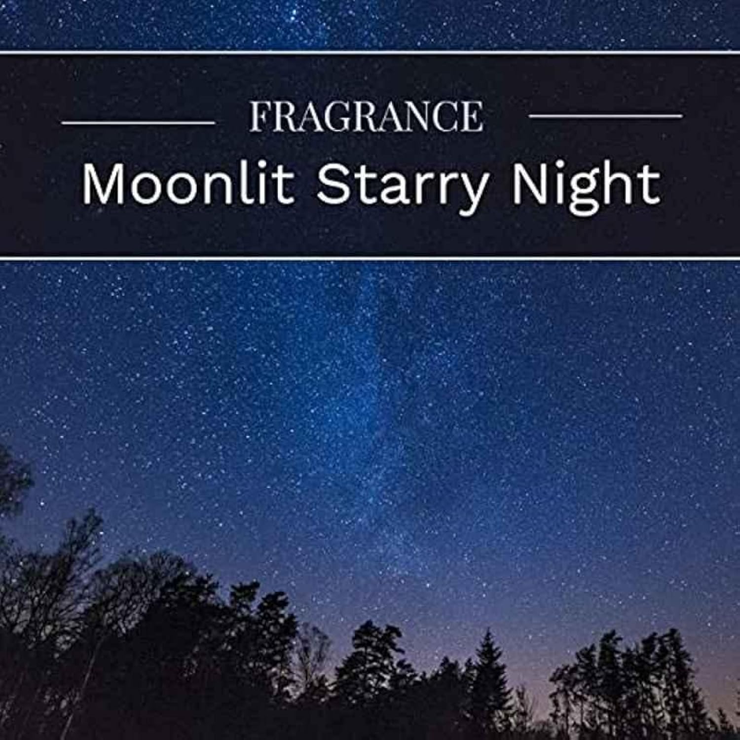 Scented Candles, Moonlit Starry Night Fragrance, One 18 Oz. Single-Wick Aromatherapy Candle With 110 Hours Of Burn Time, Gray