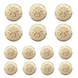 14Pcs Gold Blazer Buttons For Men'S Suits Blazers Sport Coats 20Mm 15M